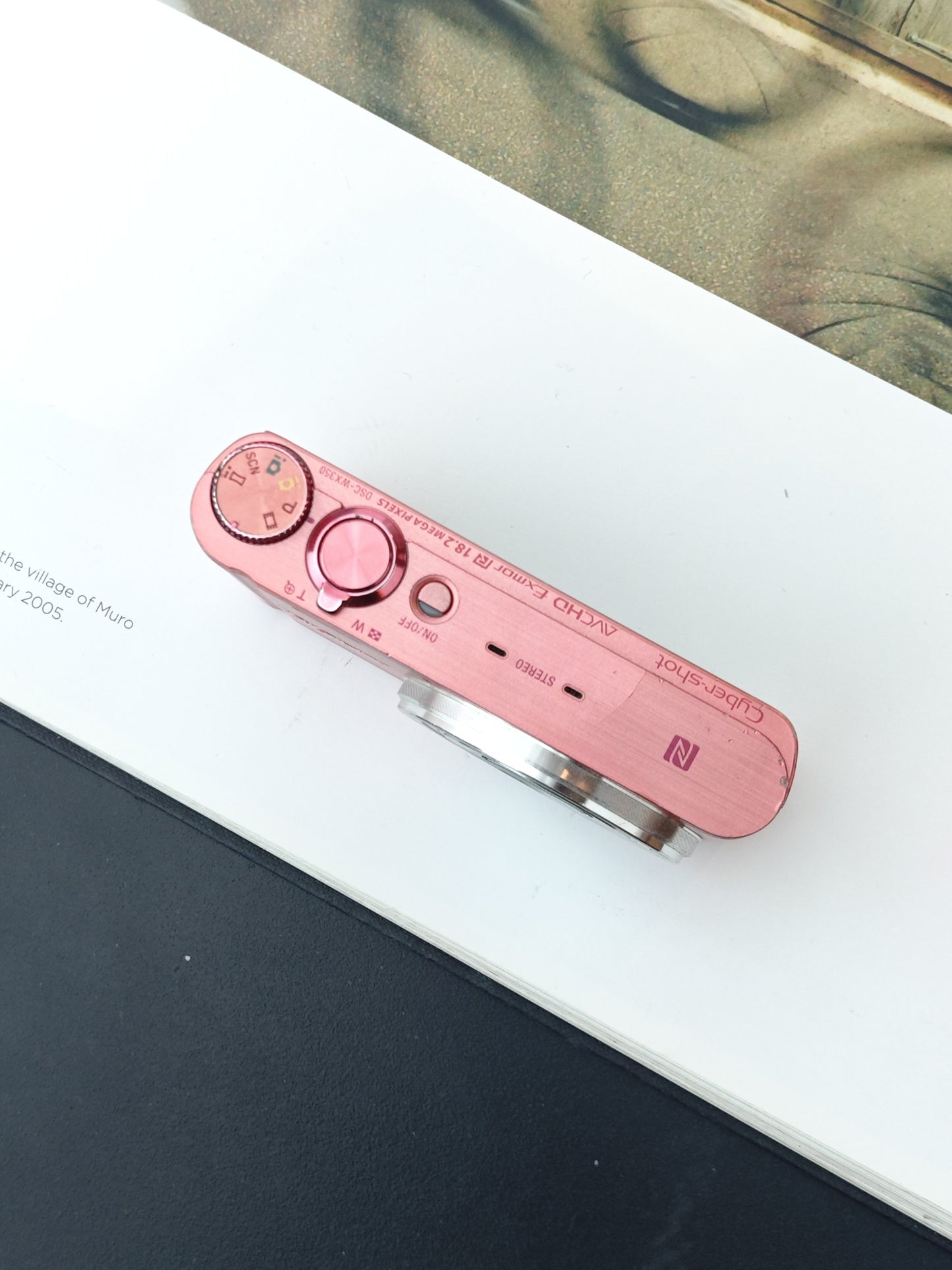 Used Sony Cyber Shot DSC-WX350 pink Digital Camera [JPN only]