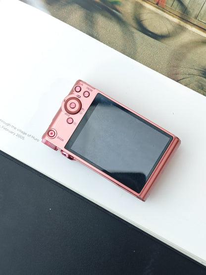 Used Sony Cyber Shot DSC-WX350 pink Digital Camera [JPN only]