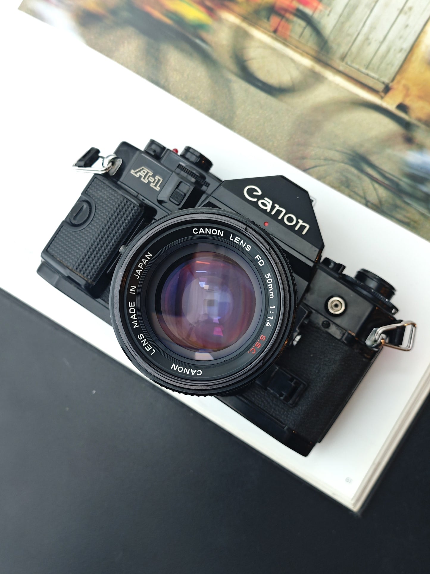 Canon A-1 with FD 50mm F1.4 S.S.C.