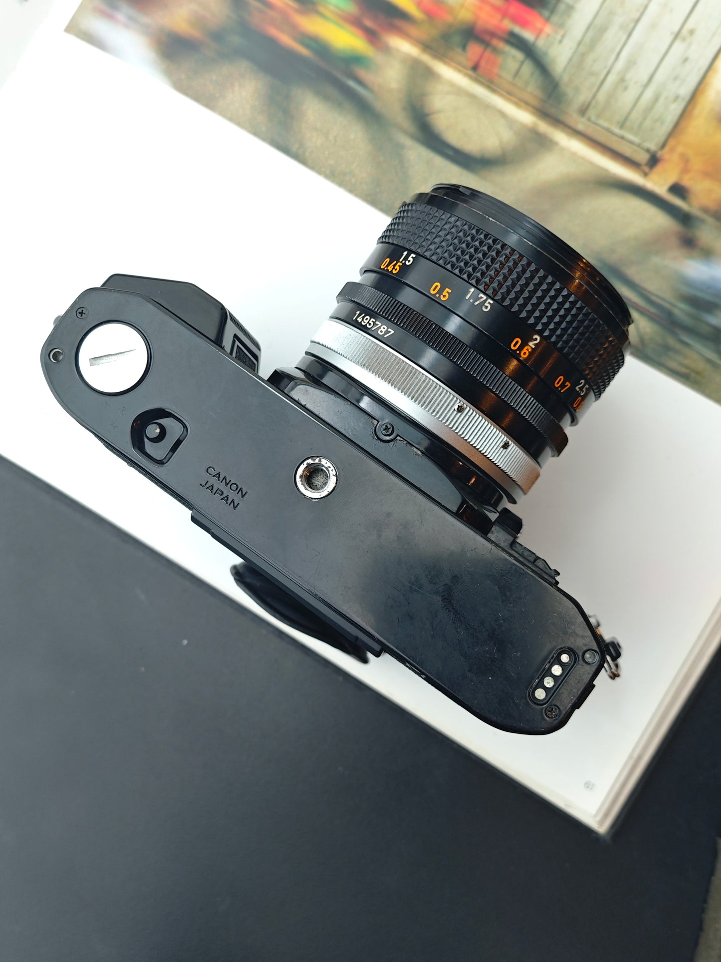 Canon A-1 with FD 50mm F1.4 S.S.C.