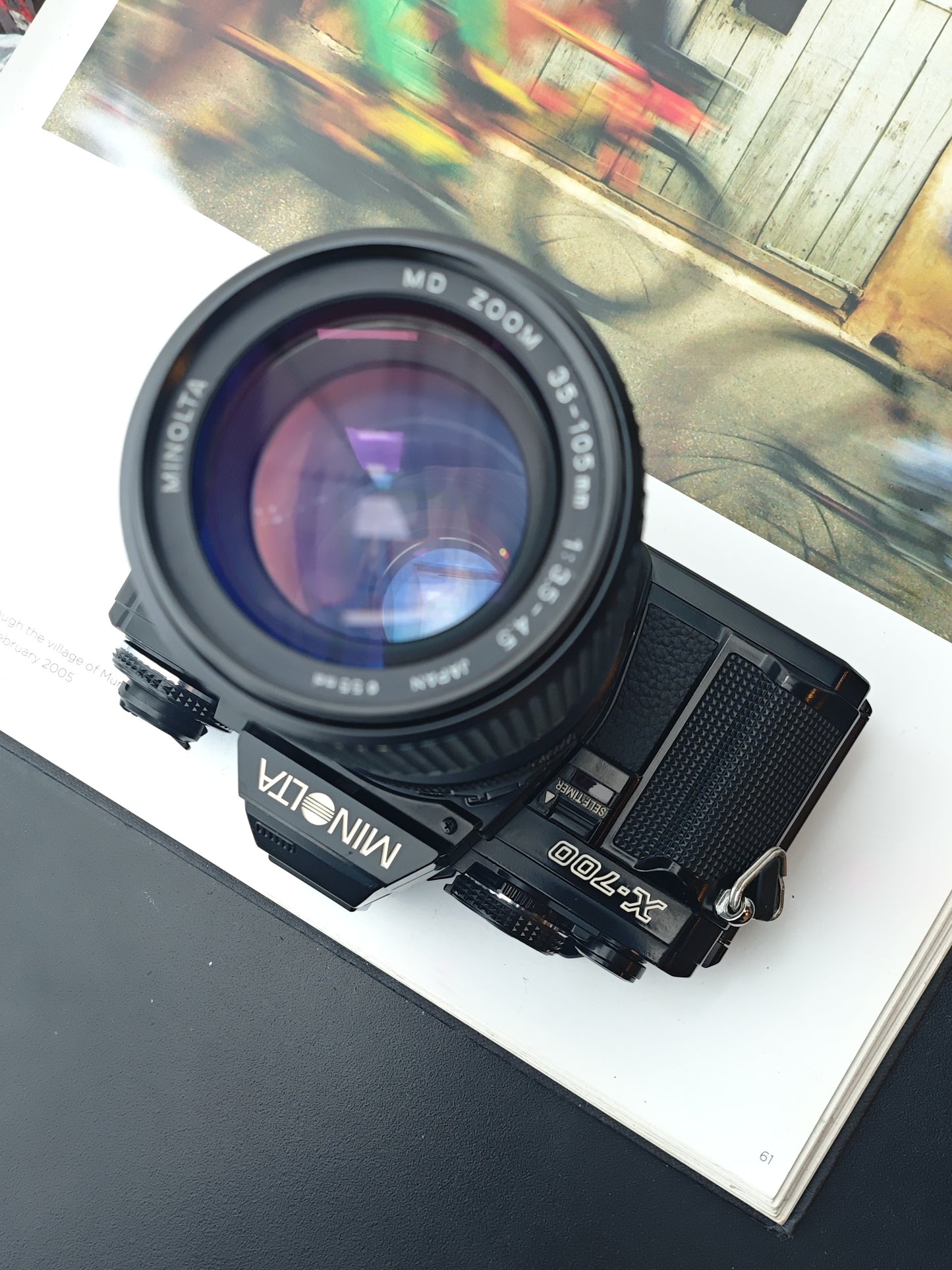 Minolta X-700 with MD Zoom 35-105mm F3.5-4.5 #1011688