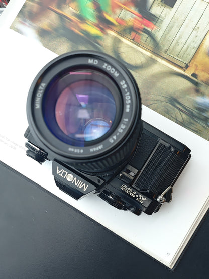 Minolta X-700 with MD Zoom 35-105mm F3.5-4.5 #1011688
