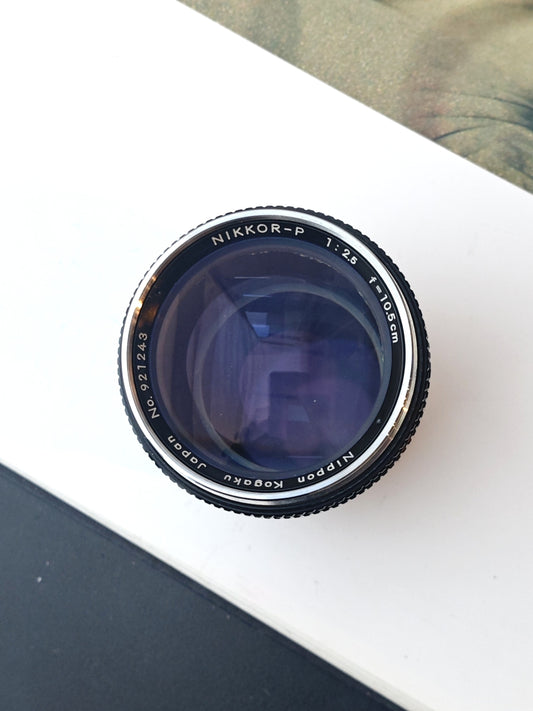Nippon Kogaku Nikkor-P 10.5cm F2.5 [S mount]