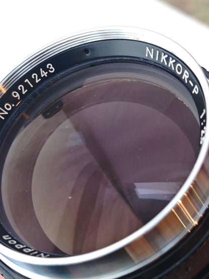 Nippon Kogaku Nikkor-P 10.5cm F2.5 [S mount]