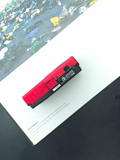 Used Nikon Coolpix S6200 red Digital Camera [No charger]