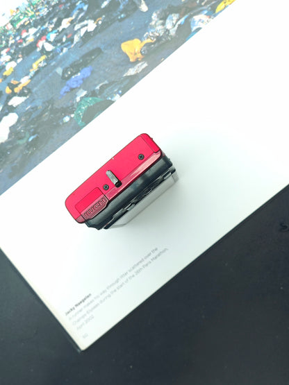 Used Nikon Coolpix S6200 red Digital Camera [No charger]