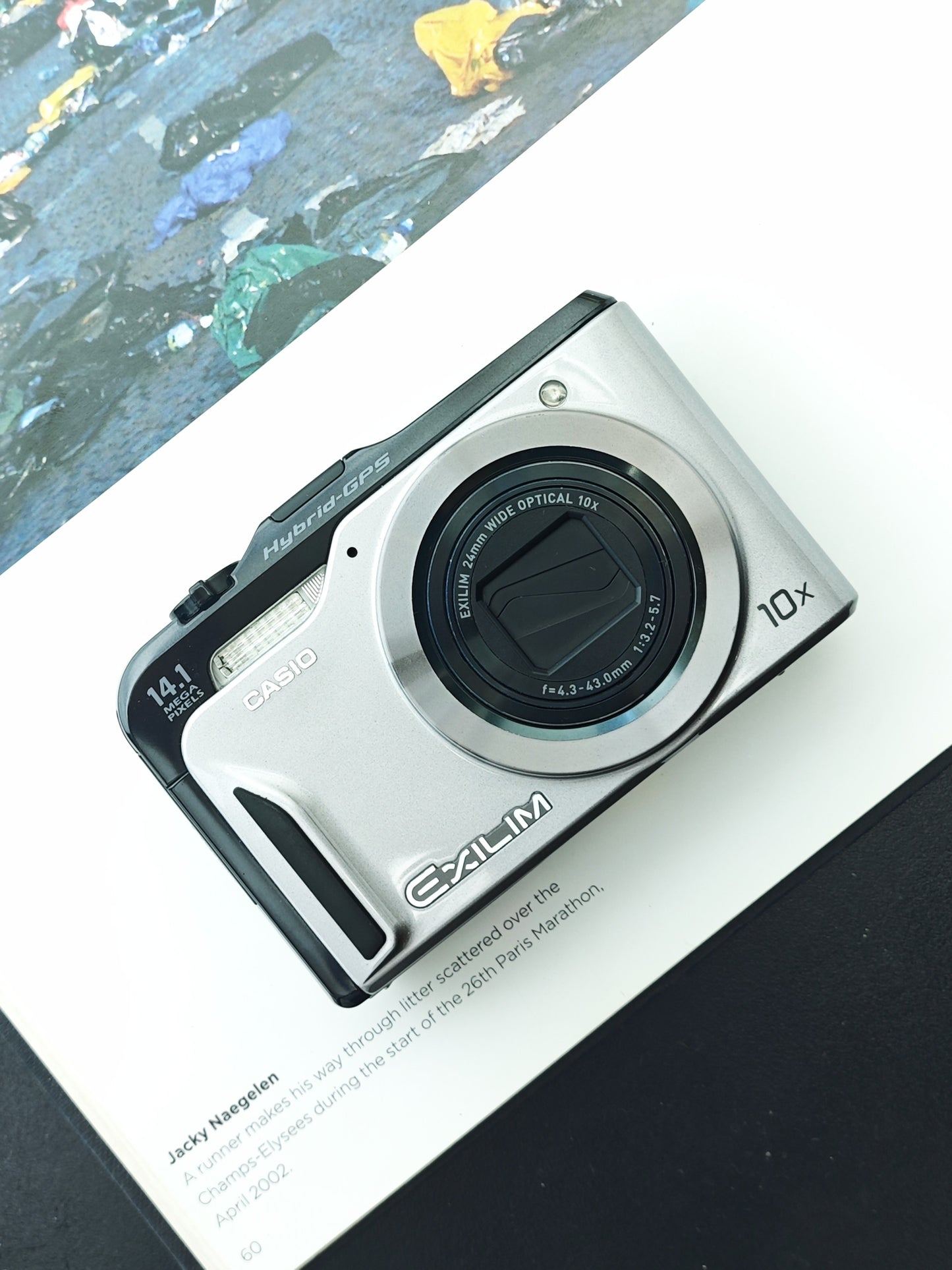 Used Casio EXILIM EX-H20G silver Digital Camera