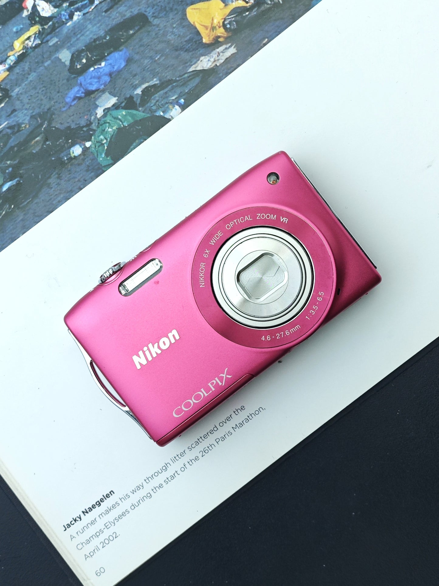Used Nikon Coolpix S3300 pink Digital Camera