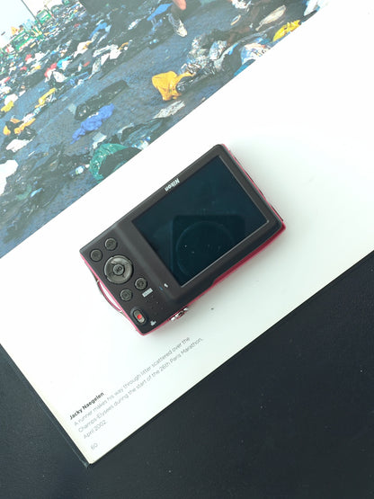 Used Nikon Coolpix S3300 pink Digital Camera