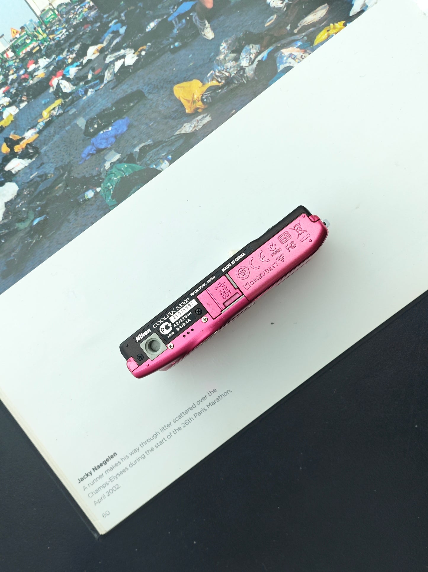 Used Nikon Coolpix S3300 pink Digital Camera