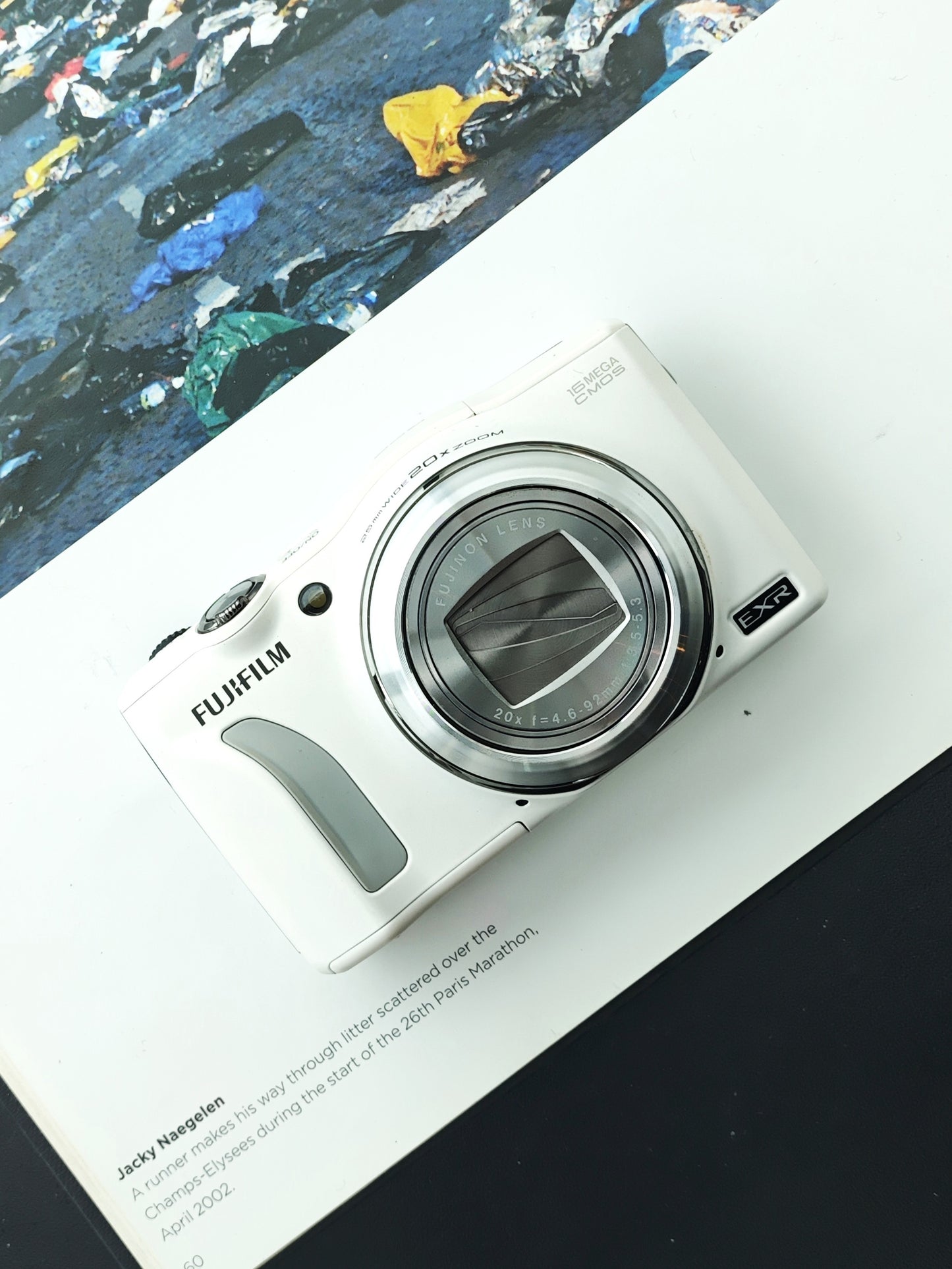 Used FujiFilm Finepix F770 EXR white Digital Camera [with box]