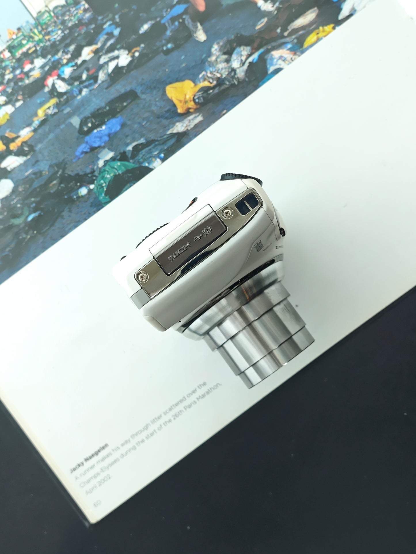 Used FujiFilm Finepix F770 EXR white Digital Camera [with box]