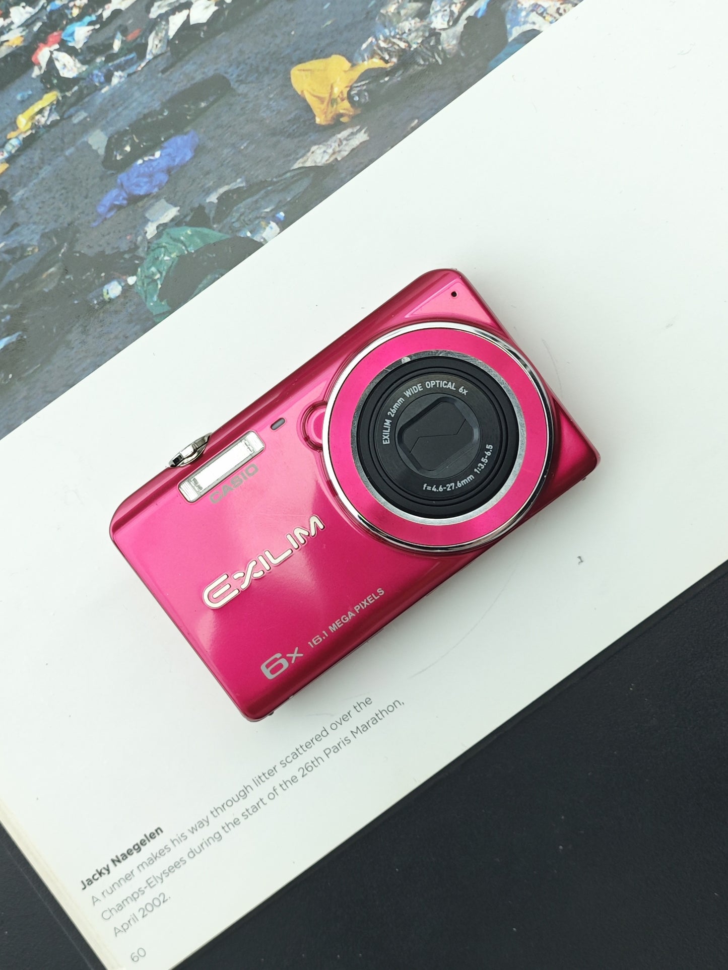 *READ* Used Casio EXILIM EX-ZS26 magenta Digital Camera [No charger]