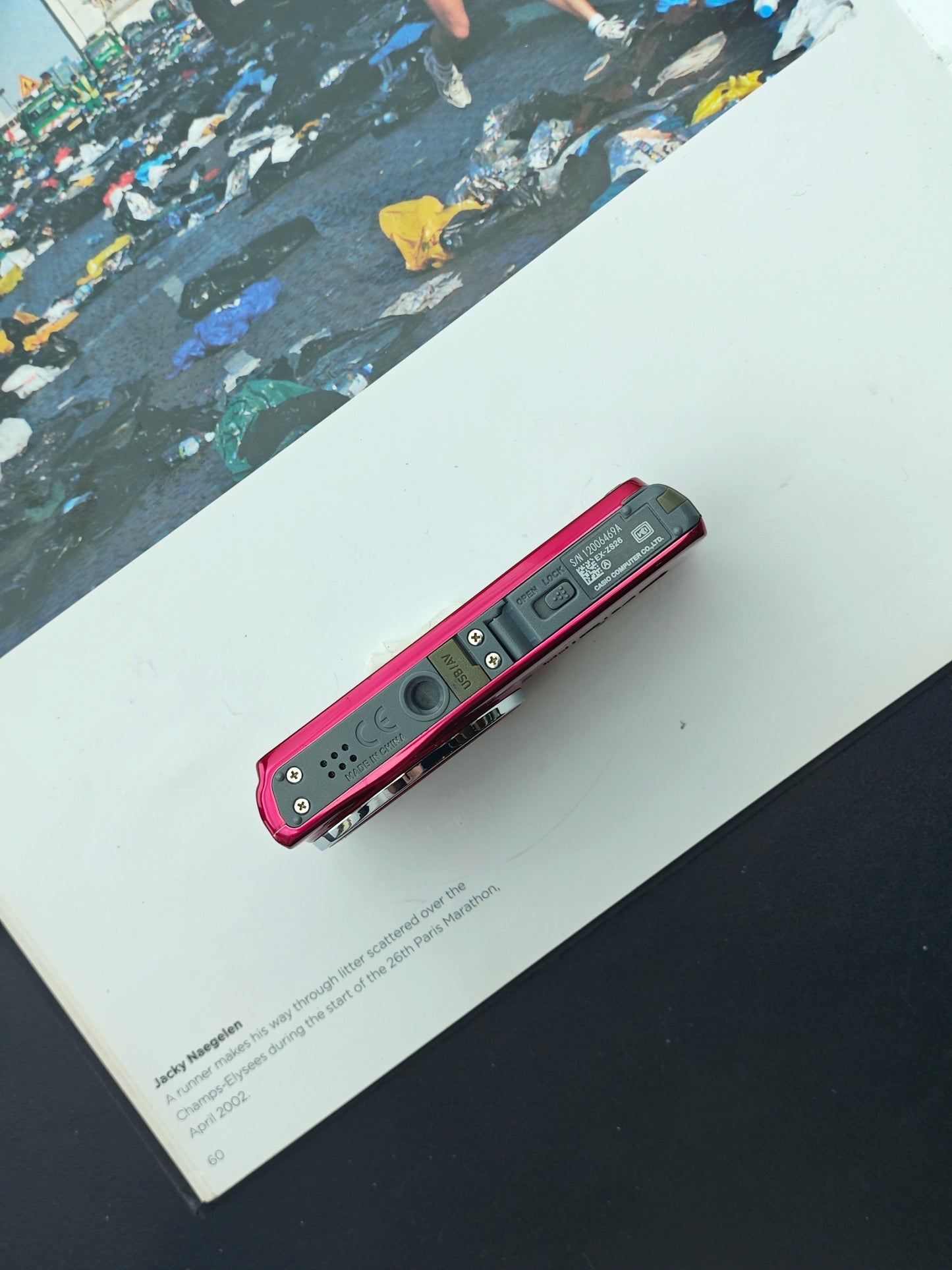 *READ* Used Casio EXILIM EX-ZS26 magenta Digital Camera [No charger]