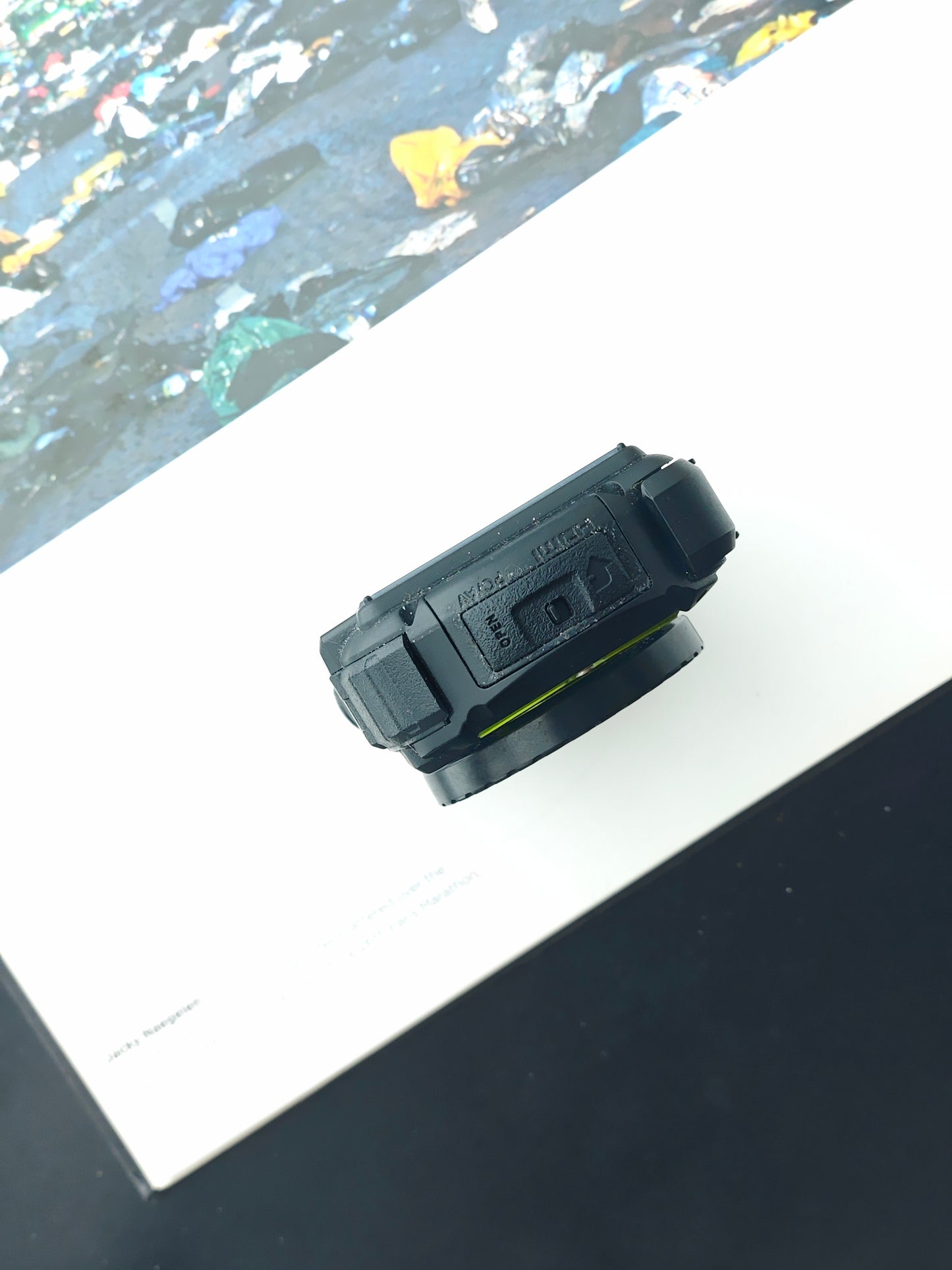 Used Pentax Optio WG-1 green Digital Camera [No charger]