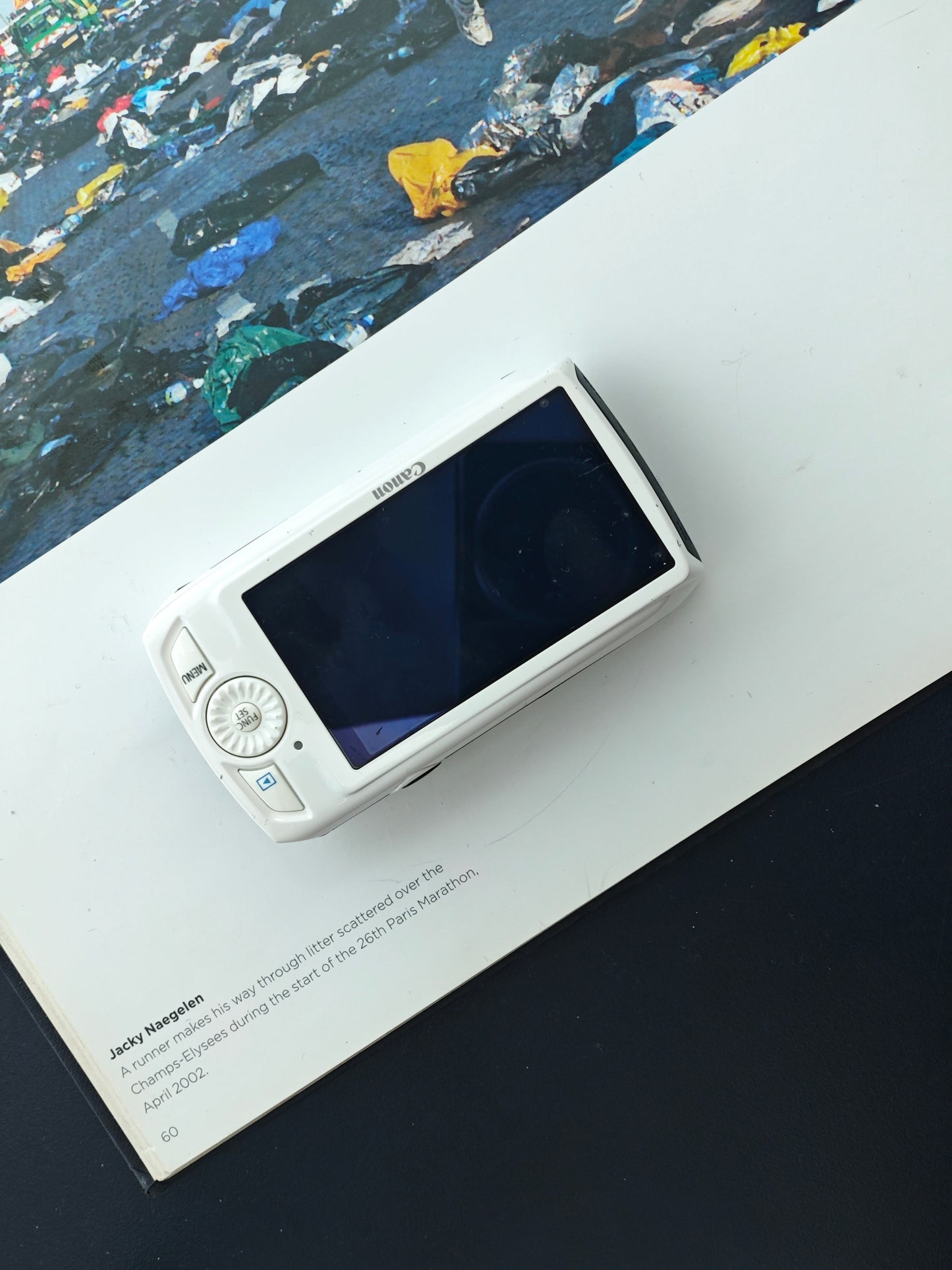 Used Canon IXY 30S white Digital Camera [No charger]