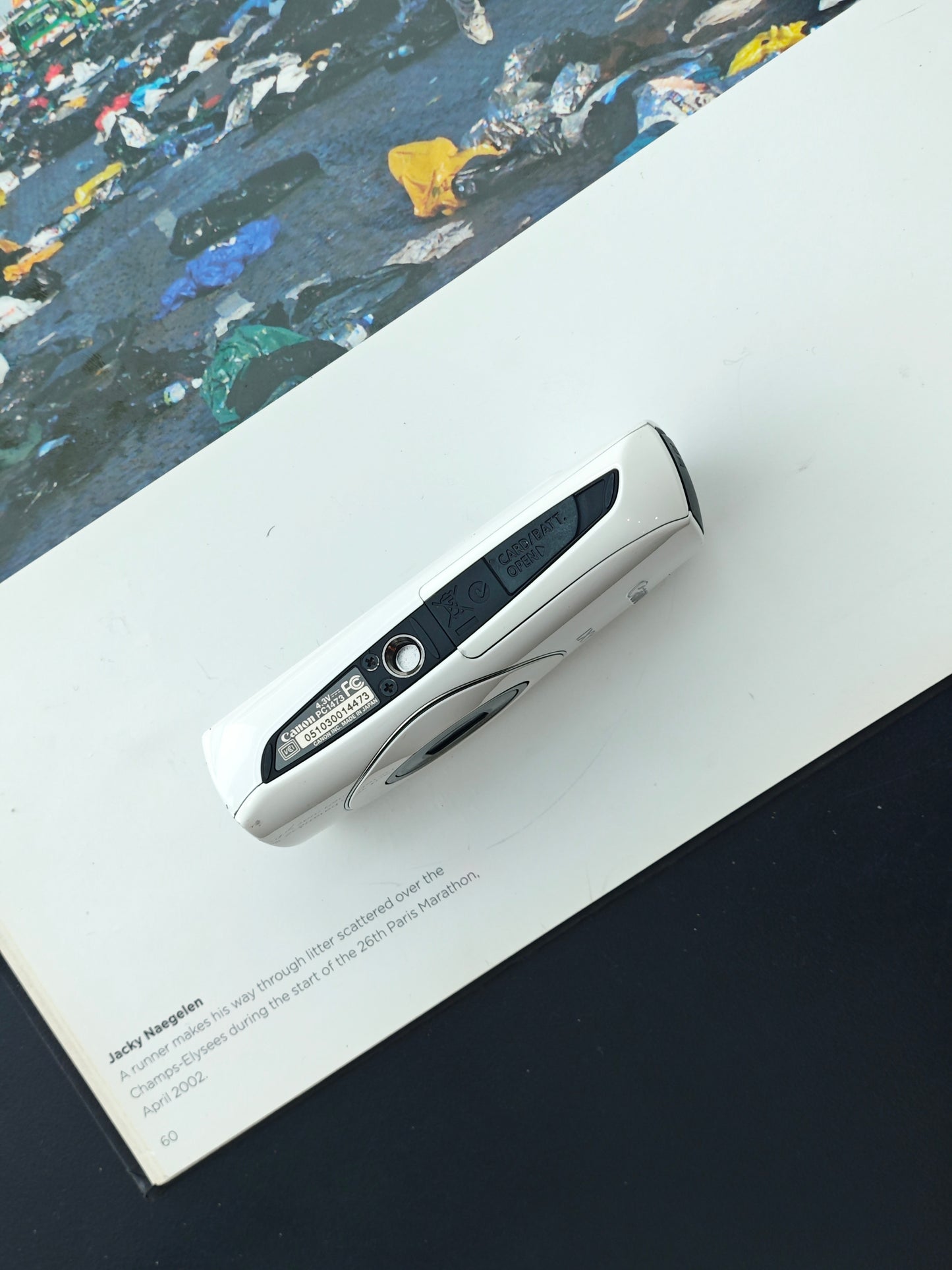 Used Canon IXY 30S white Digital Camera [No charger]