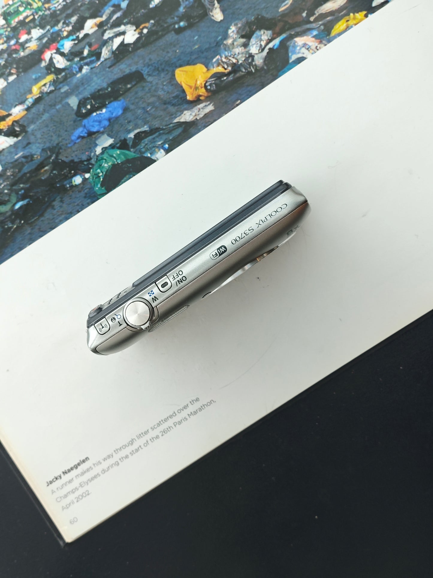 Used Nikon Coolpix S3700 silver Digital Camera