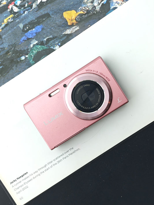 Used Panasonic Lumix DMC-FH10 pink Digital Camera [JPN only, No charger]