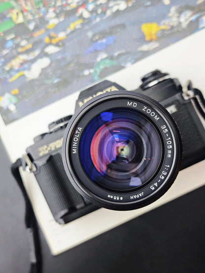 *READ* Minolta X-700 with MD Zoom 35-105mm F3.5-4.5