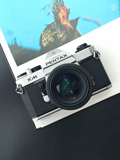 Pentax KM with Pentax AF 50mm F1.4
