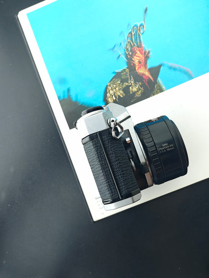 Pentax KM with Pentax AF 50mm F1.4