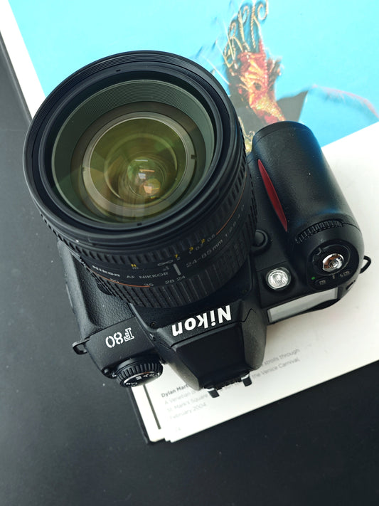 Nikon F80 with AF Nikkor 24-85mm F2.8-4 D
