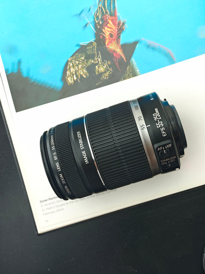 Canon Zoom Lens EF-S 55-250mm F4-5.6 IS #61735077