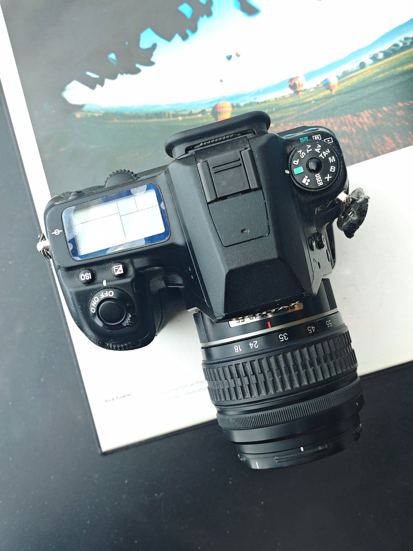 Pentax K-7 with SMC Pentax-DA L 18-55mm F3.5-5.6 [No charger]
