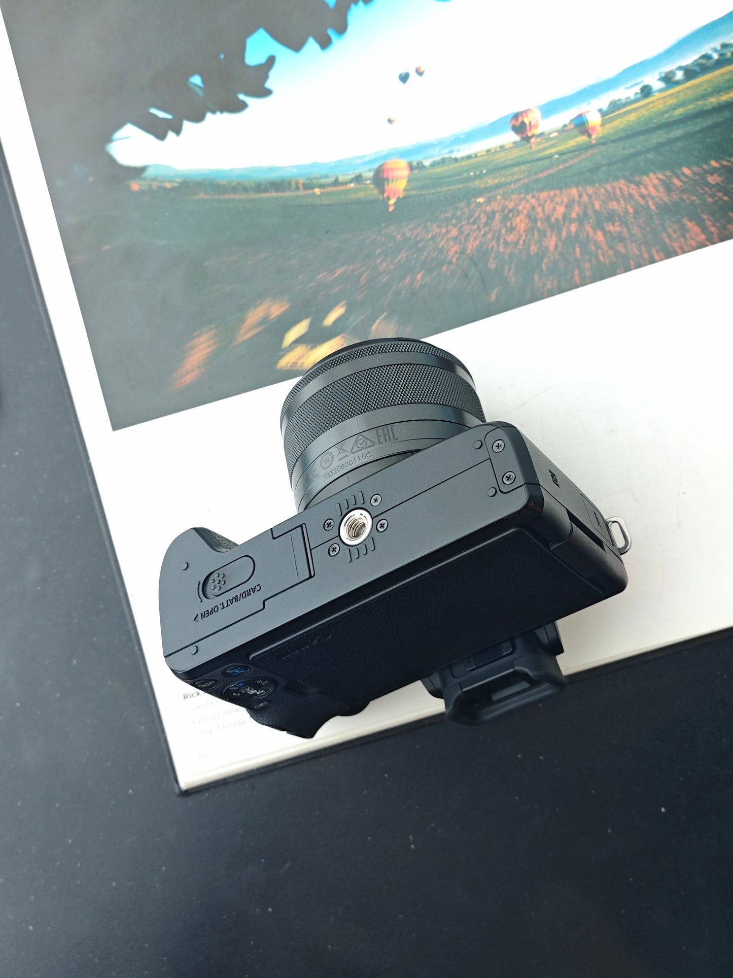 Used Canon EOS kiss M with Double Zoom Kit Digital Camera