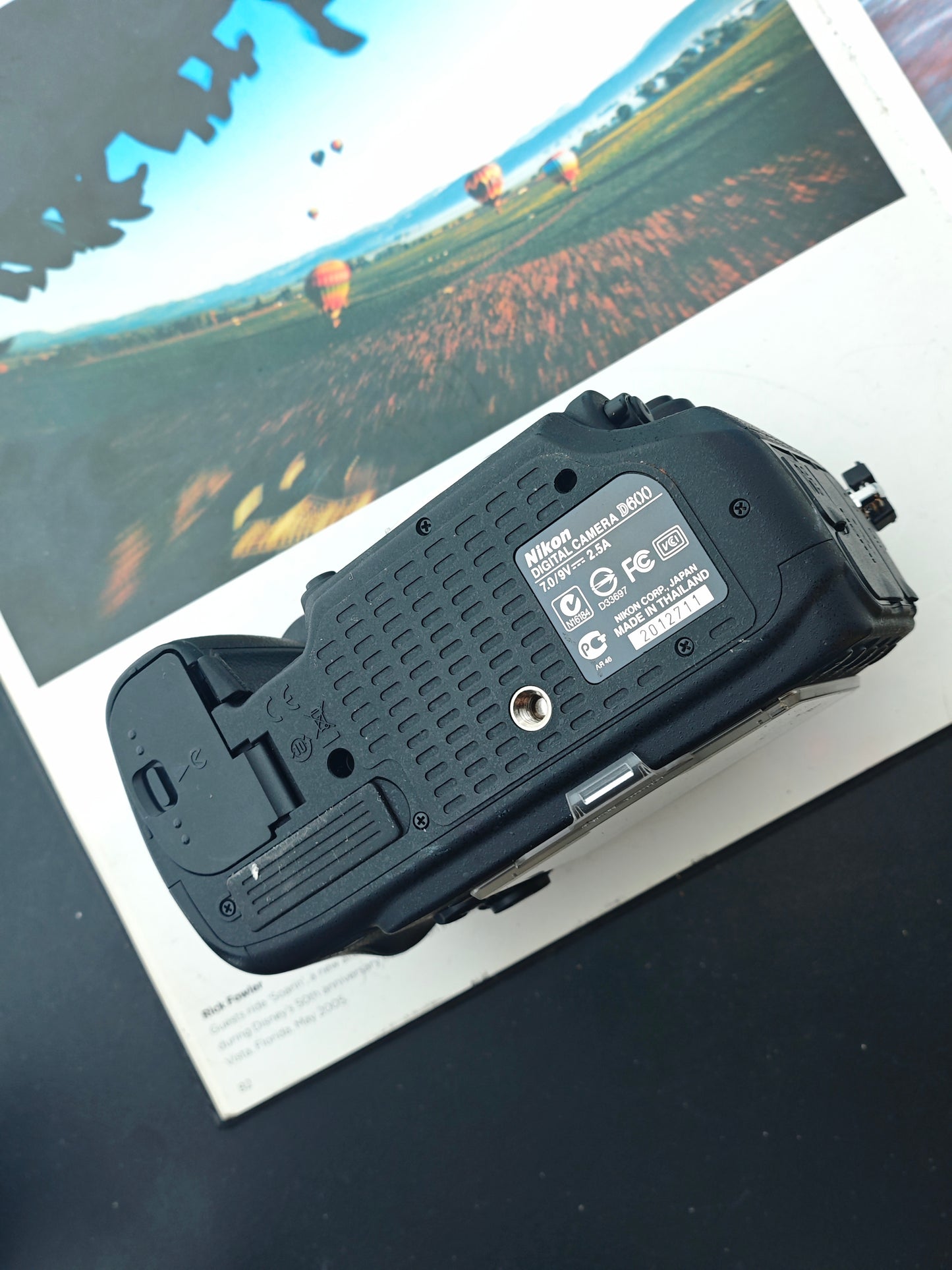 Used Nikon D600 body Digital Camera [No charger]