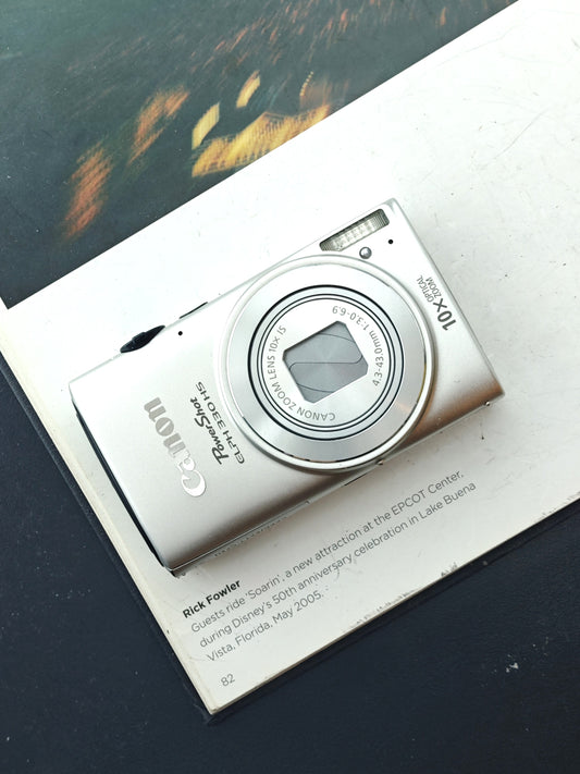 Used Canon PowerShot ELPH 330 HS Digital Camera