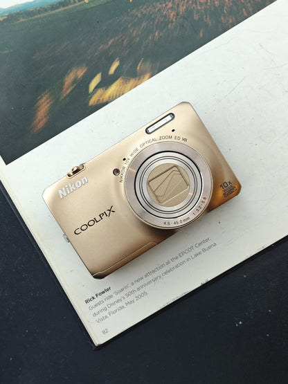 Used Nikon Coolpix S6300 Digital Camera