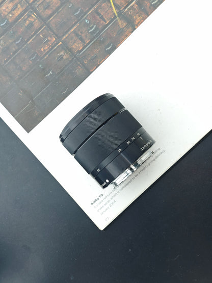 Sony E 18-55mm 3.5-5.6 OSS black [E mount] #7870429