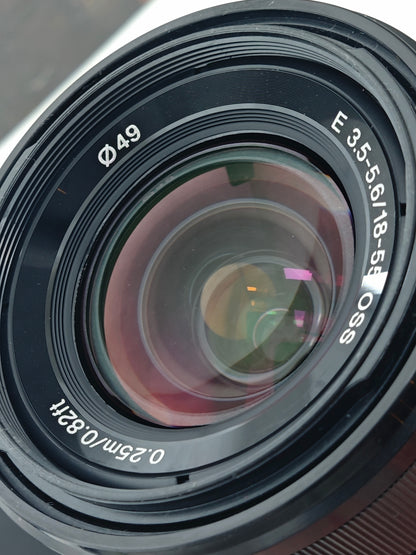 Sony E 18-55mm 3.5-5.6 OSS black [E mount] #7870429