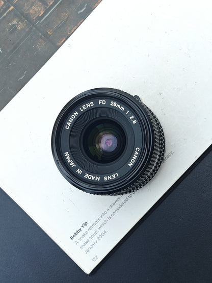 Canon Lens FD 28mm F2.8