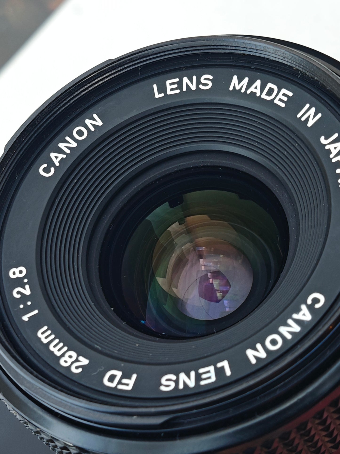 Canon Lens FD 28mm F2.8