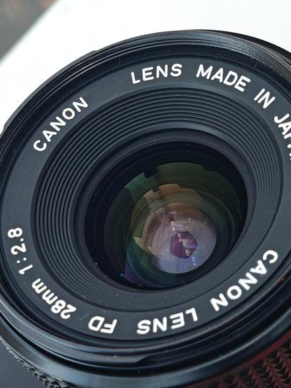 Canon Lens FD 28mm F2.8
