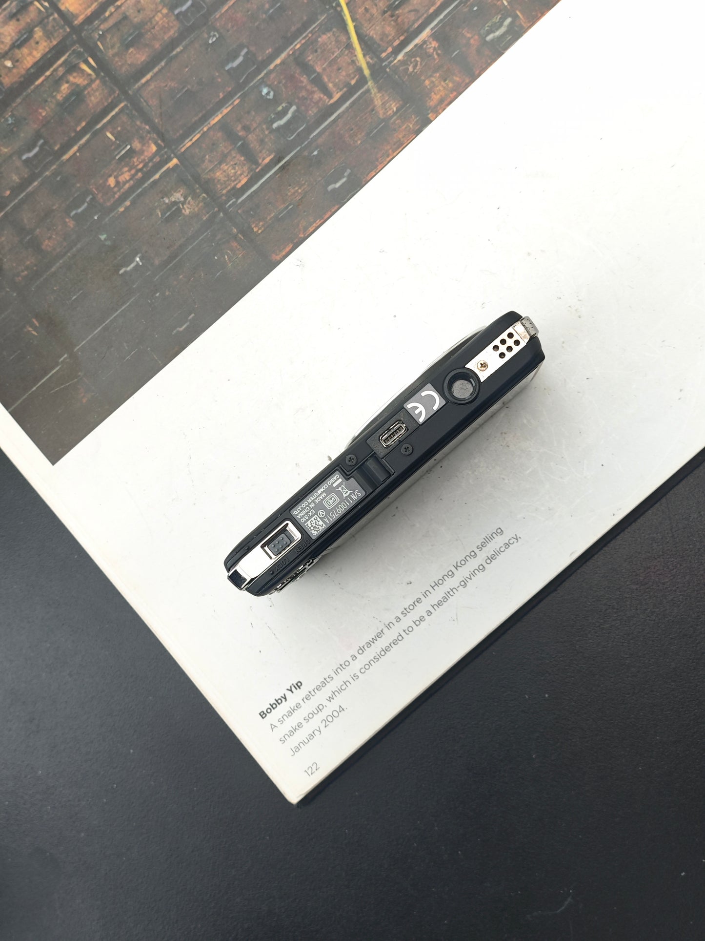Used Casio EXILIM EX-S10 black Digital Camera [with box]