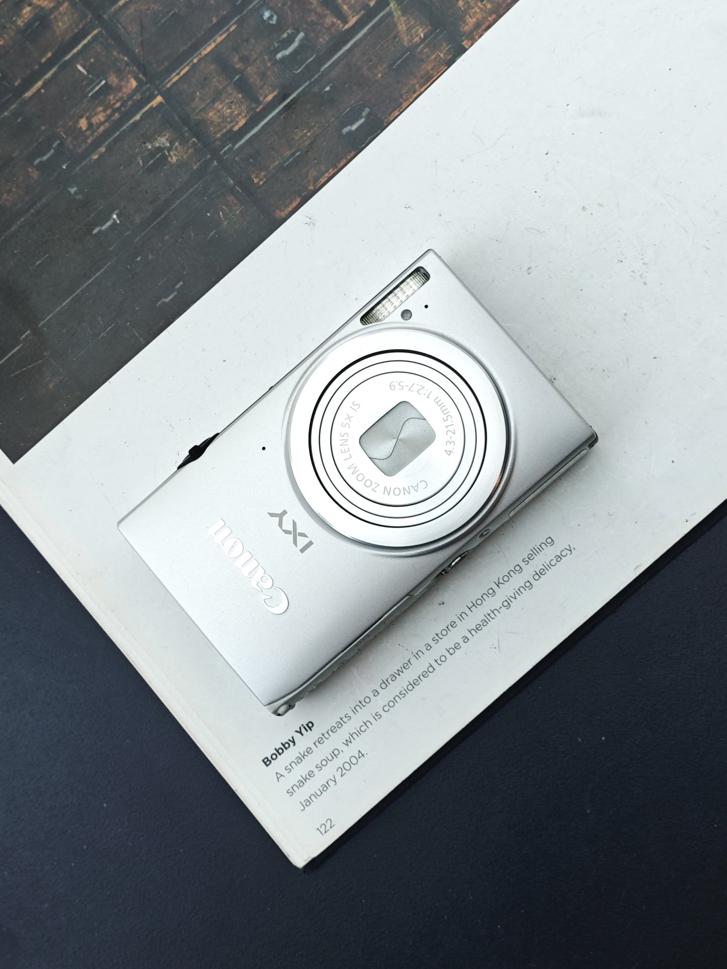 Used Canon IXY 420F silver Digital Camera [with box]