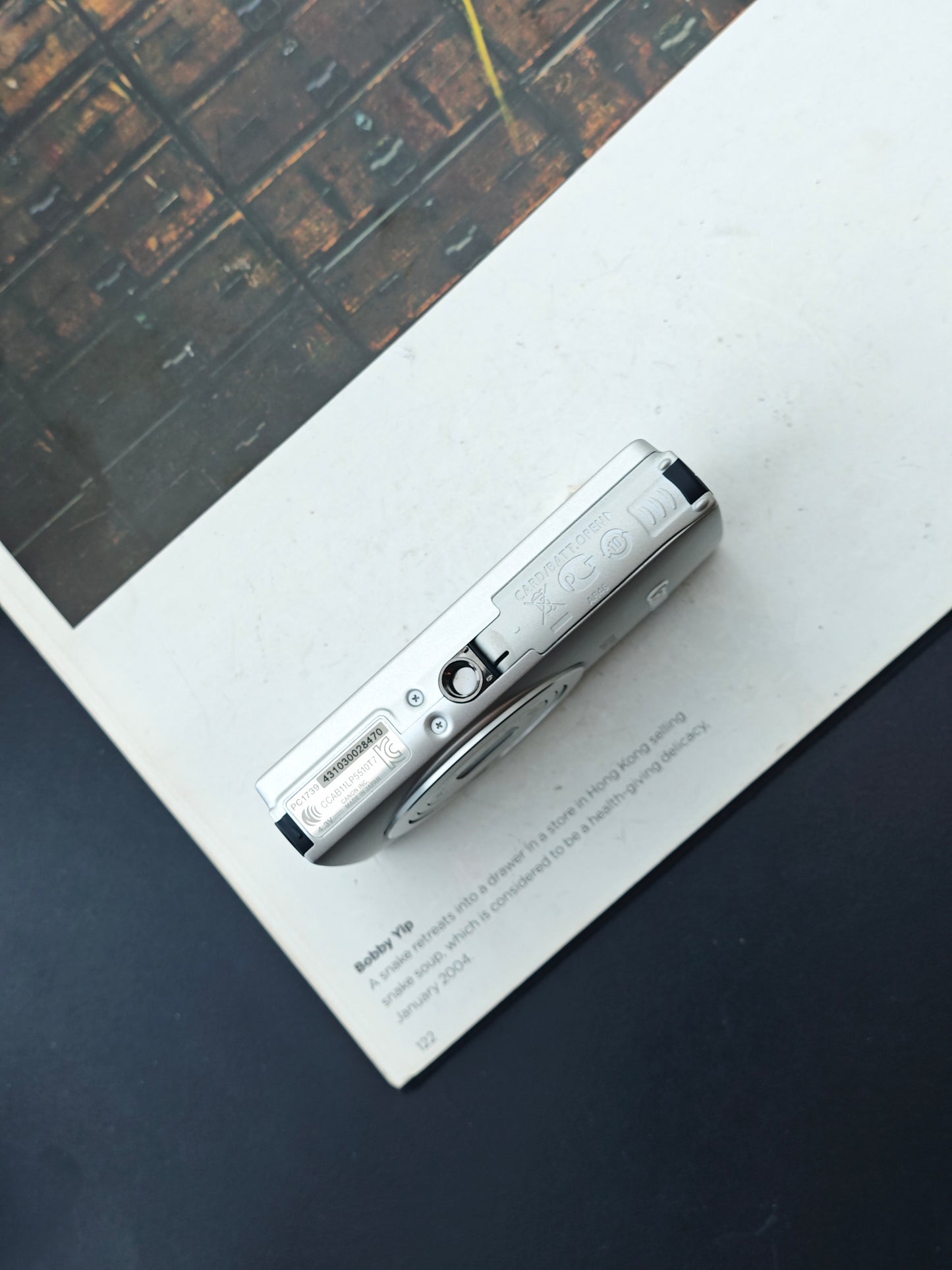 Used Canon IXY 420F silver Digital Camera [with box]