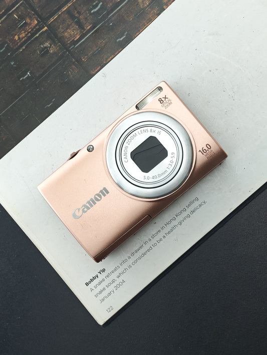 Used Canon PowerShot A4000 IS HD Digital Camera [No charger]