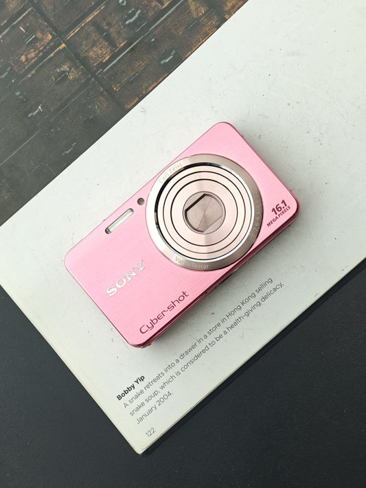 Used Sony Cyber Shot DSC-W630 pink Digital Camera [JPN only]