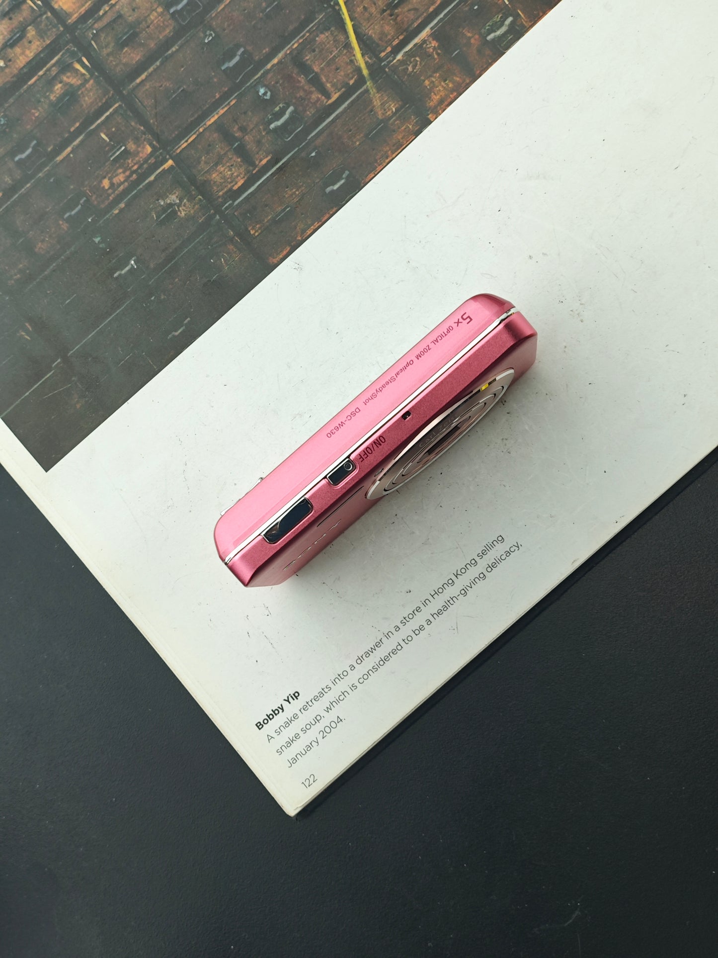 Used Sony Cyber Shot DSC-W630 pink Digital Camera [JPN only]