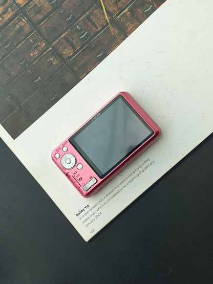 Used Sony Cyber Shot DSC-W630 pink Digital Camera [JPN only]