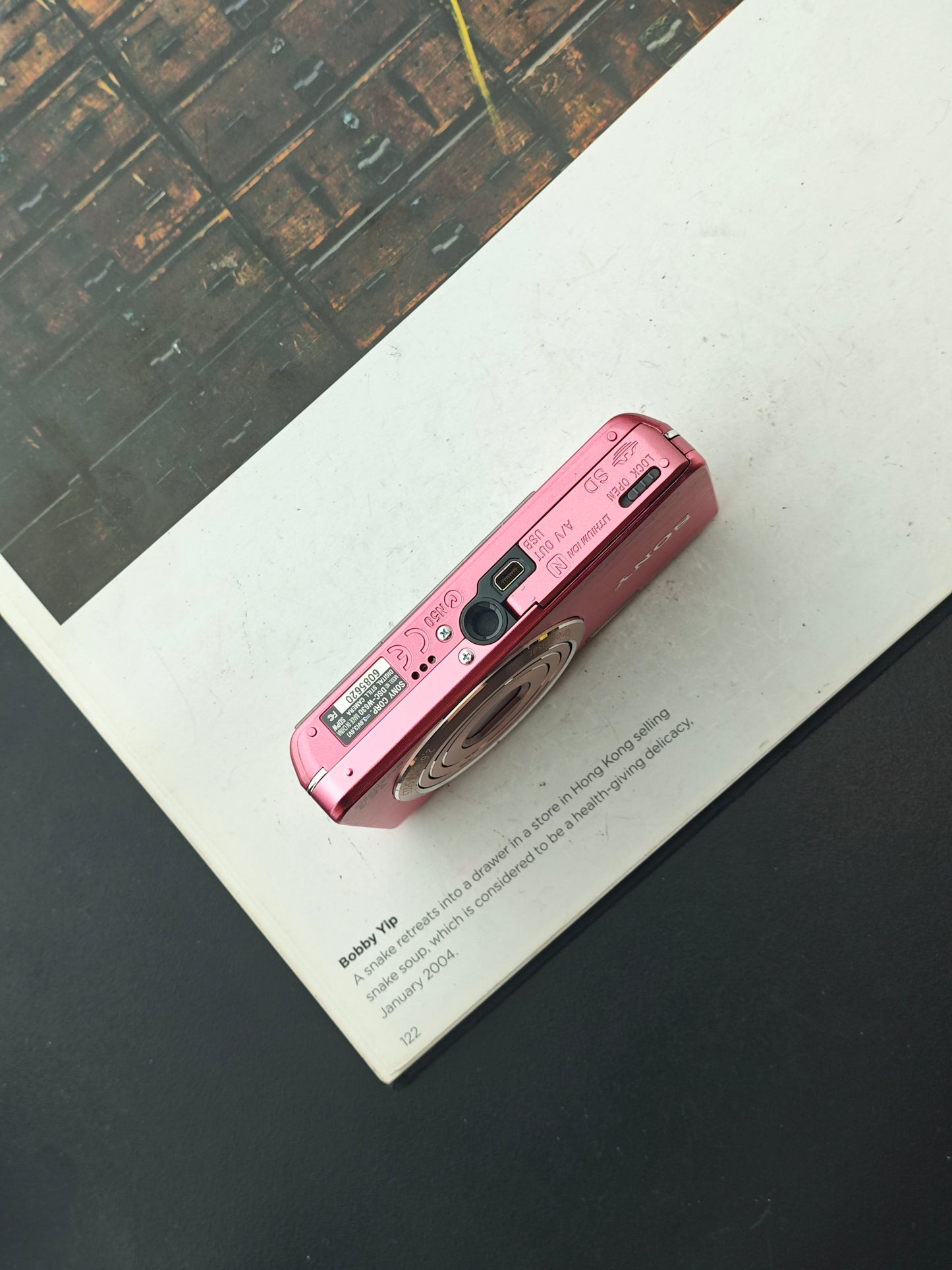 Used Sony Cyber Shot DSC-W630 pink Digital Camera [JPN only]