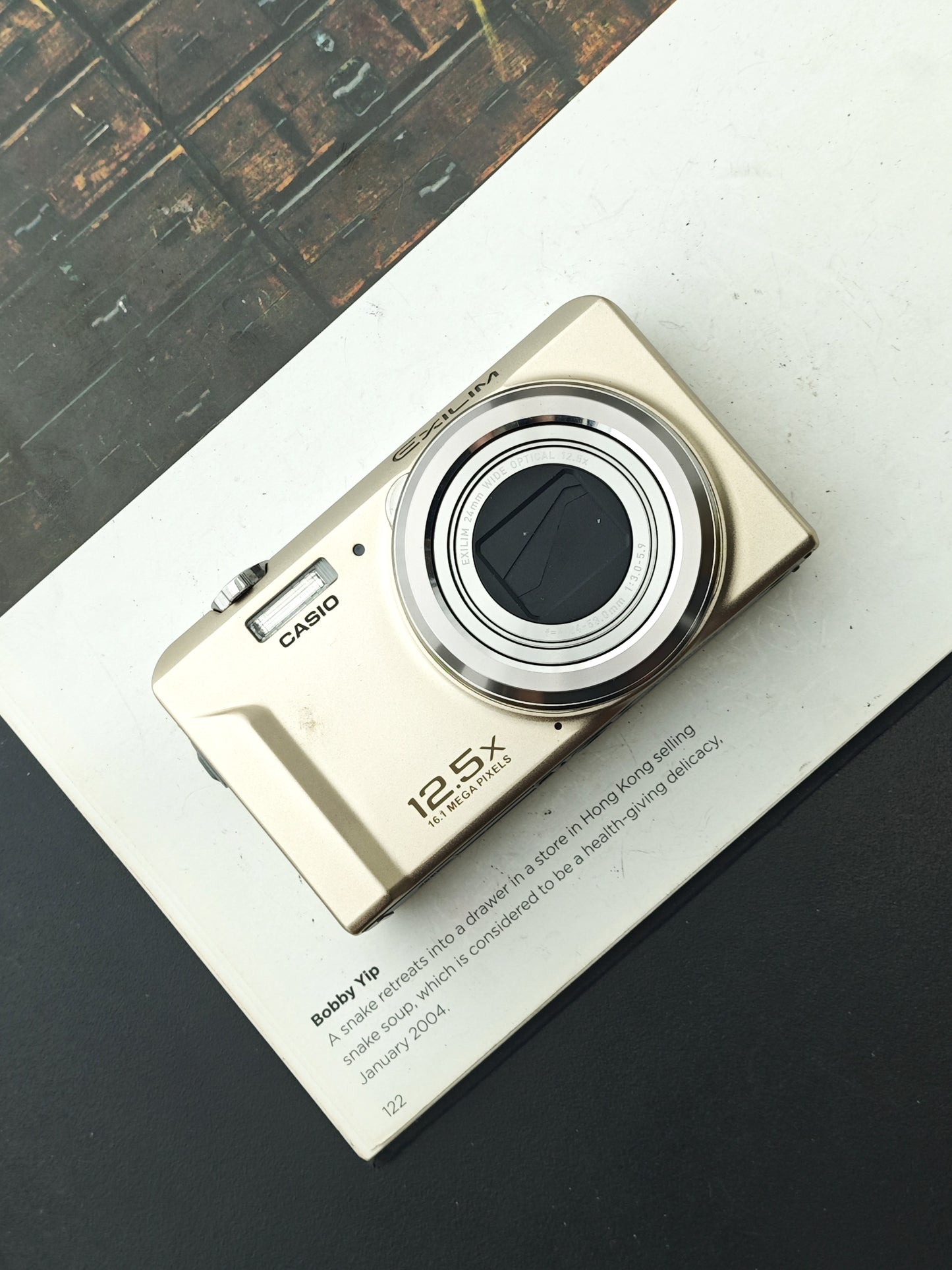 Used Casio EXILIM EX-ZS170 Digital Camera [No charger]