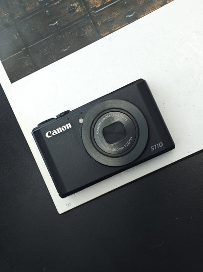 Used Canon PowerShot S110 black Digital Camera