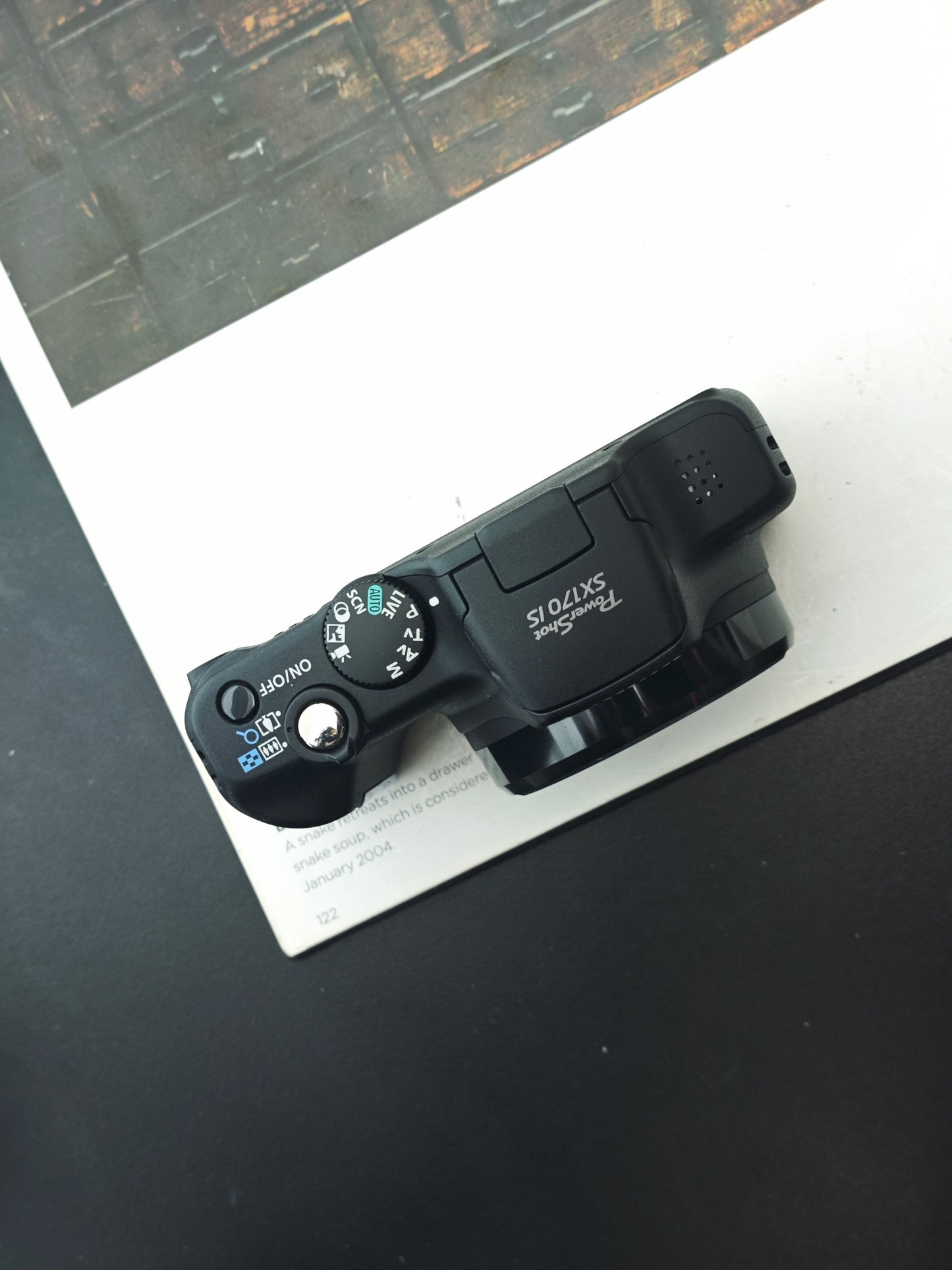 Used Canon PowerShot SX170 IS Digital Camera [No charger]