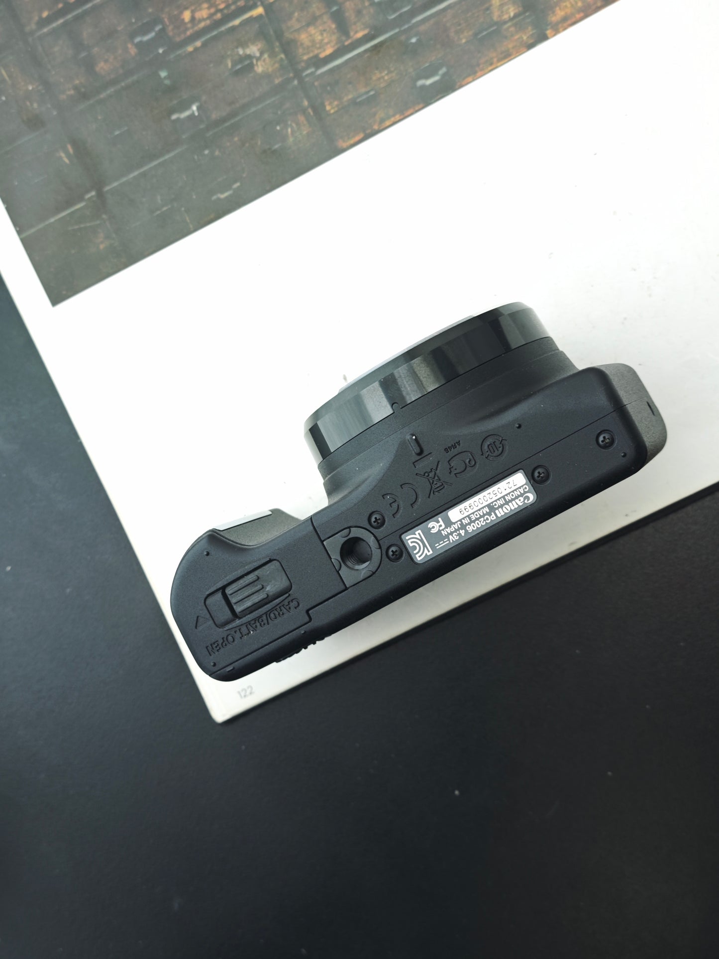 Used Canon PowerShot SX170 IS Digital Camera [No charger]